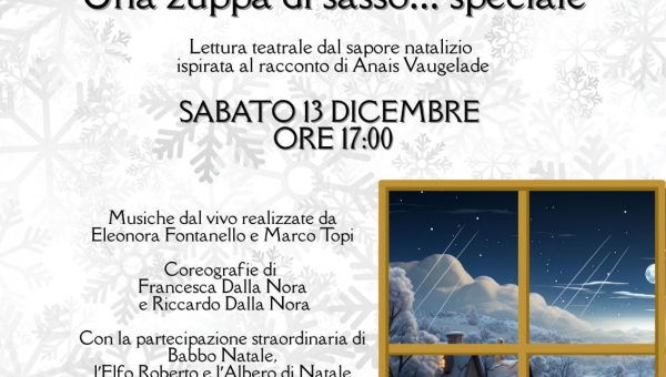 🎭 Natale a Fossalta: Arriva "Una zuppa di sasso... speciale"