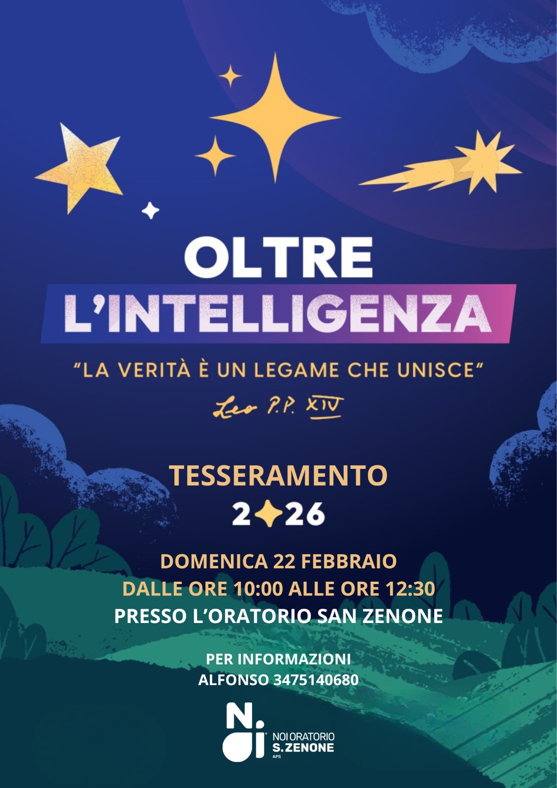 Oltre l'Intelligenza: al via il Tesseramento NOI 2026